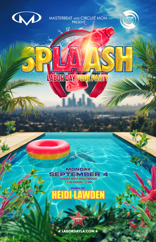 SpLAash Labor Day LA Pool Party